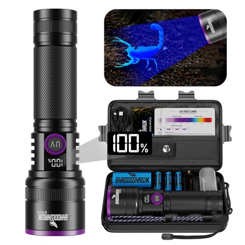 Shadowhawk 365nm torch - 365nm, 30w