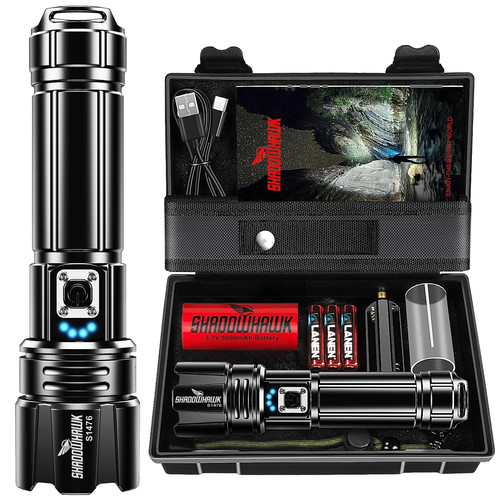 Shadowhawk rechargeable torch - shadowhawk,