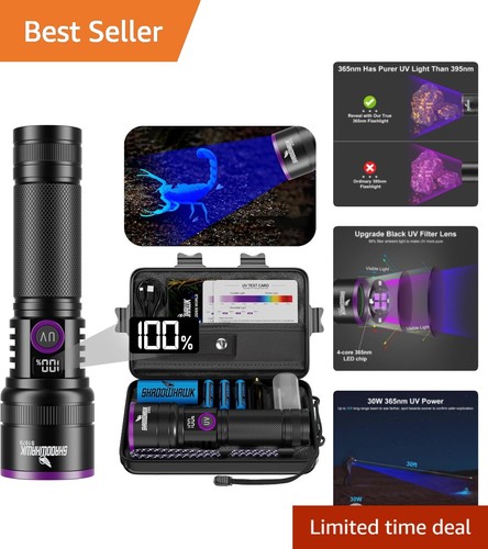 Rechargeable 30w black - rechargeable,