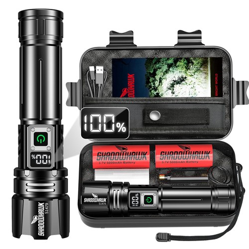 Rechargeable torch 500000 - rechargeable,